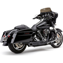 Cobra Εξάτμιση Μοτοσυκλέτας Turn Out 2-1 για Harley Davidson '09 - '16 FLT / Touring μαύρη | exhaust Black