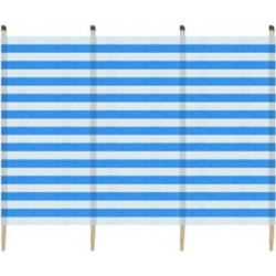 Παραβάν Παραλίας/Camping Ριγέ 150x400cm Με Πασσάλους 603101