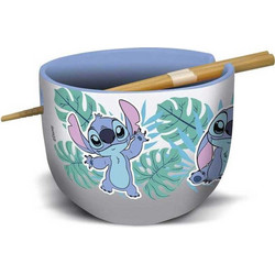 Disney Lilo & Stitch Ramen Bowl with Chopsticks Stitch Aloha - STR31764