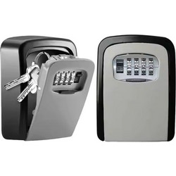 Inox Kiss Κλειδοθήκη τοίχου μεταλλική με συνδιασμό LOC710