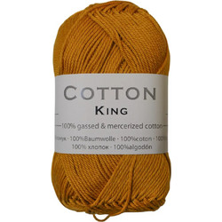 Νήμα Πλεξίματος Cotton King 100% Βαμβακερό 50 γραμμάρια με 125 μέτρα σε Ταμπά 0190