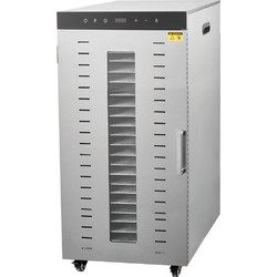Αποξηραντής για 24 σχάρες 40x28cm έως 24Kg 3 βεντυλατέρ amp LED φωτισμός 2KW 46 5x57xΥ82cm KARAMCO 2 c540724