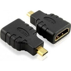 Powertech POWERTECH αντάπτορας micro HDMI σε HDMI ADA-H002, μαύρος
