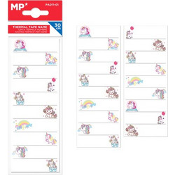 MP MP θερμοκολλητικές ετικέτες ρούχων unicorn PA011-01, 19τμχ