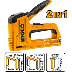 Ingco HSG1406, 2 σε 1 Καρφωτικό/Συρραπτικό Χειρός (STS0208, STS0210, STS0212)