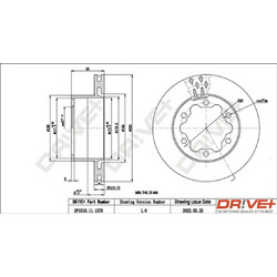 Dr!ve+ Δισκόπλακα - DP1010.11.1378