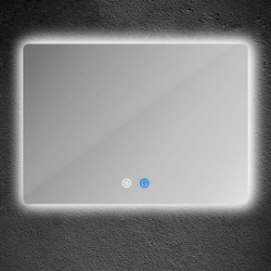 ΚΑΘΡΕΠΤΗΣ ΠΑΡΑΛΛΗΛΟΓΡΑΜMΟΣ TOUCH LED DIMMABLE ANTIFOG 18W 1440Lm 3CCT 800X600mm ARTE ILLUMINA NIVRA - 144-88014