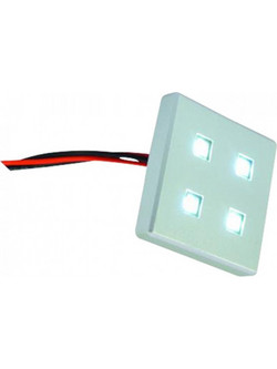 EUROLITE BUILT-IN 4-LED MODULE ΑΣΠΡΟ LED DL-4-6 WHITE