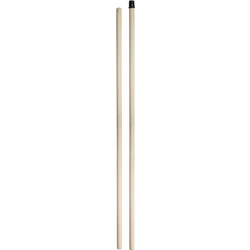 Κονταρι Σκουπας Ξυλου 120Cm Με Σπείρωμα 24mm Morris