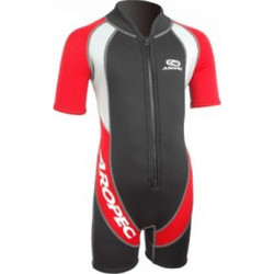 Aropec Black/Red Παιδικό Μονοσόρτς Κατάδυσης Neoprene για Αυτόνομη Κατάδυση 2mm