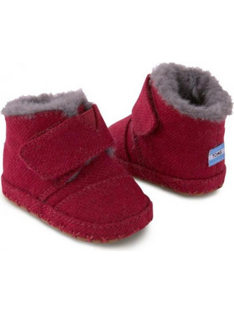 Toms Βρεφικά Μποτάκια Αγκαλιάς Κόκκινα 10009166