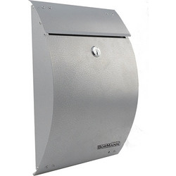BORMANN BMB1000 Γραμματοκιβώτιο Μ22xΠ7xΥ30cm,Ασημί Aσημί