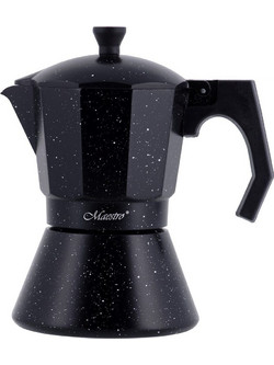 Feel-Maestro MR-1667 Μπρίκι Espresso 6Cups Μαύρο