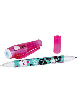 Moses Secret Girl 2 in 1 Στυλό Διαρκείας με Αόρατο Μελάνι Μπλε M30738