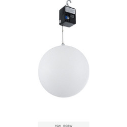 GloboStar(R) 51203 LIFT BALL Επαγγελματικό Φωτιστικό Ειδικών Εφέ Φ60cm KINETIC BALL Light CREE LED 4in1 15W - 15 x 1W LED SMD Chips RGBW - Μέγιστο Μήκος Ανύψωσης 3.5 Μέτρα - AC 220V-240V DMX512 Displa