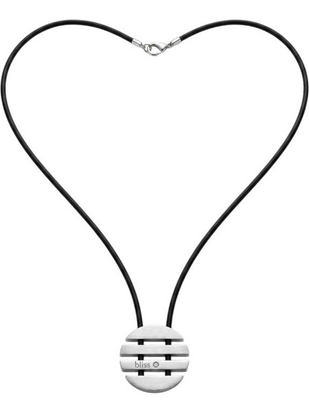 Bliss Mistral Γυναικείο Κολιέ Silver με Διαμάντι 0,01ct 13426L