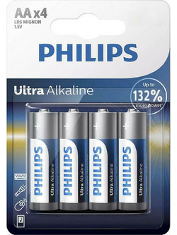 Philips Ultra Alkaline AA 4τμχ