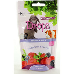 Esve Drops Με Μούρα για Κουνέλια +amp Τρωκτικά 75gr