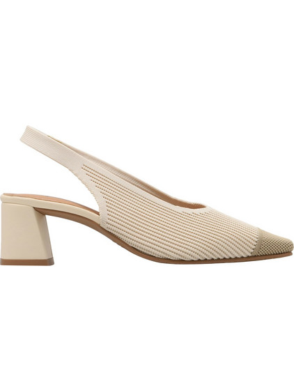 Miss Elastic NEW PARIS 75021 Γόβες Slingback Κάμελ Avena 75021-Camel/Avena
