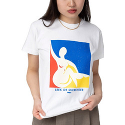 Obey Γυναικεία κοντομάνικη μπλούζα Julia Custom Box T-Shirt 266851879-WHT