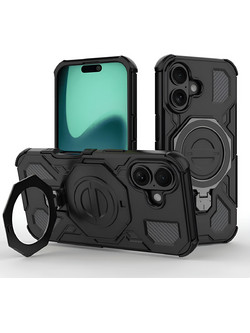 Techsuit Carbon Shield Pro Θήκη Black (iPhone 17)