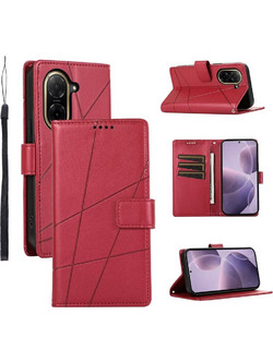 Tel1 Xiaomi Redmi A5 Magnet Book Θήκη Βιβλίο - Red