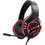 Komc G325 Gaming Headset Over Ear Black Red