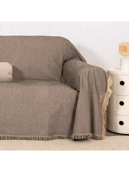 Ριχτάρι Καναπέ Τριθέσιου (180x300) Naf-Naf Highline Brown - Grey 358-170