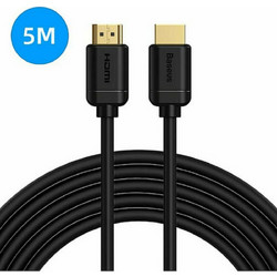 Baseus Καλώδιο HDMI 2.0 HDMI Male to HDMI Male 5m Black CAKGQ-D01