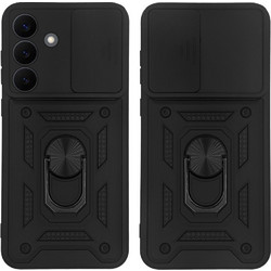 Sonique Ring Armor CamPro Θήκη Black (Samsung Galaxy S26)