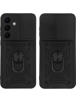 Sonique Ring Armor CamPro Θήκη Black (Samsung Galaxy S26)