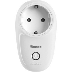 SONOFF smart αντάπτορας ρεύματος S26R2ZBTPF μονός, ZigBee, 4000W, λευκός