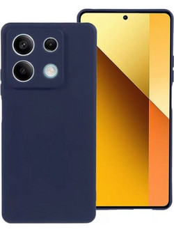 Θήκη Σιλικόνης για Xiaomi Redmi Note 13 5G Dark Blue