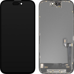 Μονάδα οθόνης LCD MP για Apple iPhone 16, Soft OLED FHD 120Hz IC Κινητή έκδοση, Aftermarket, Μαύρο