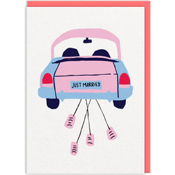 Ohh Deer Ευχετήρια Κάρτα Just Married