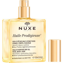 Nuxe Huile Prodigieuse Βιολογικό Ξηρό Λάδι για Πρόσωπο Σώμα & Μαλλιά 100ml