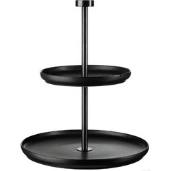 Εταζέρα Coppa Kuro 19670190 21x23cm Black Asa Πορσελάνη