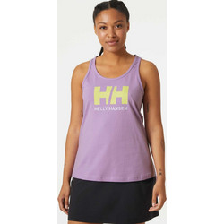 HELLY HANSEN Αμάνικη Μπλούζα W LOGO PURPLE