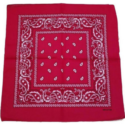 Bandana Paisley Red 13298-RED