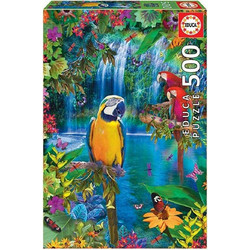 Puzzle Educa Bird Tropicalcium Land 500 Κομμάτια