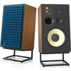 JBL Classic L100 Ζεύγος Ηχείων Hi-Fi Βιβλιοθήκης 3 Δρόμων Blue