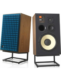 JBL Classic L100 Ζεύγος Ηχείων Hi-Fi Βιβλιοθήκης 3 Δρόμων Blue