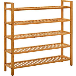 vidaXL Παπουτσοθήκη Ξύλινη Δρυς Μ100xΠ27xΥ100cm 331751