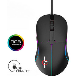 Lamtech LGP Uranus Ενσύρματο Gaming Ποντίκι RGB 6400 DPI Black