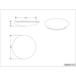 Trio Lighting Πλαφονιέρα Οροφής