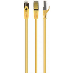 CABLEXPERT S/FTP Cat. 6A LSZH PATCH CORD YELLOW 0.25M