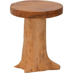 Σκαμπό Feranto 338-000019 Φ35x45cm Natural
