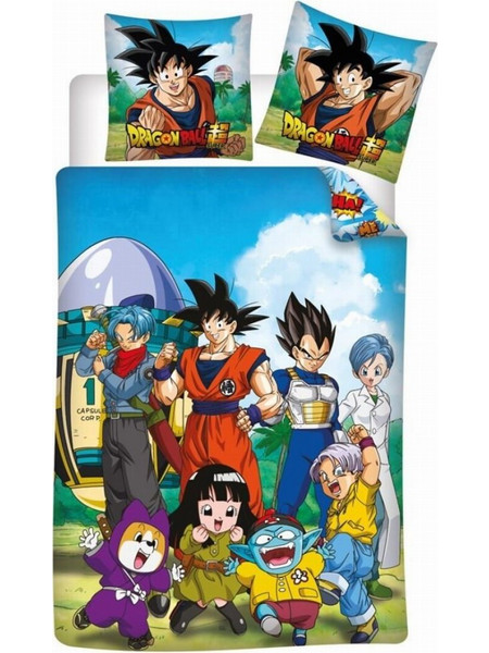 Dragon Ball Z - Capsule 8 Σετ Παπλωματοθήκης (Παπλωματοθήκη 140x200cm & Μαξιλαροθήκη)