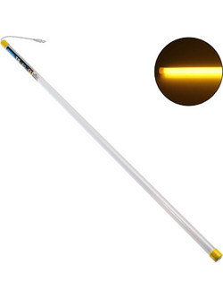 T8 LED Μπάρα Πλαστική 120cm 18W 220V 1620LM Κίτρινο IP65 RZ-149 Rixme