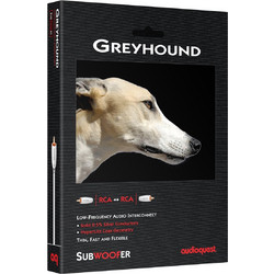 AudioQuest Greyhound RCA - 2.0M GREYHOUND SUBWOOFER